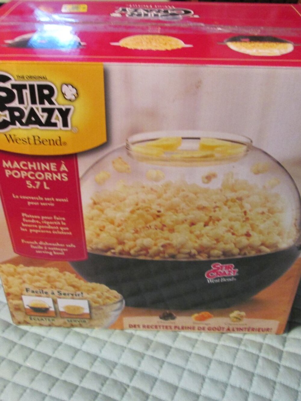New Stir Crazy West Bend 6 qt